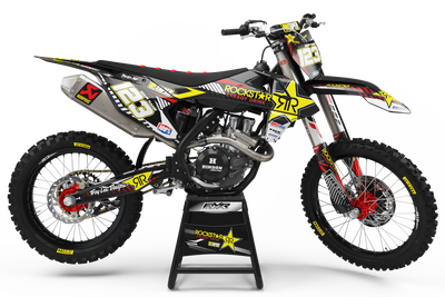 Graphics Kit ROCKSTAR Limited edition RED : Really cheap
