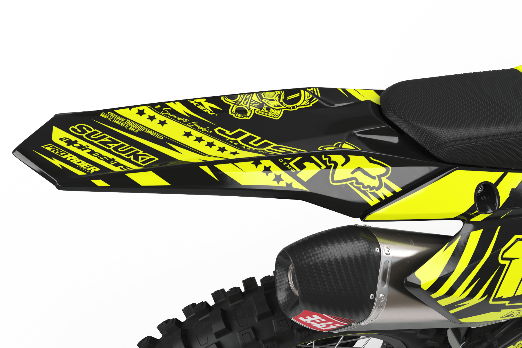 FLUO Graphics Kit SUZUKI JUST1