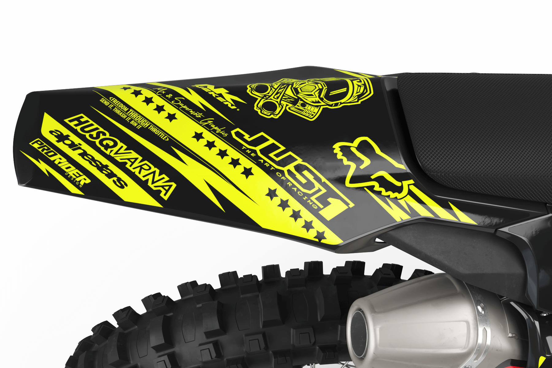 FLUO Graphics Kit HUSQVARNA JUST1