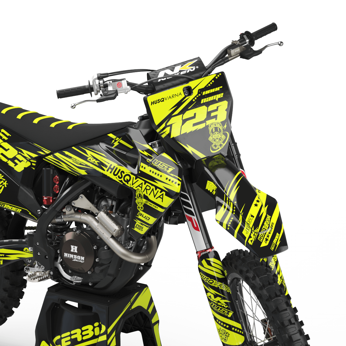 FLUO Graphics Kit HUSQVARNA JUST1