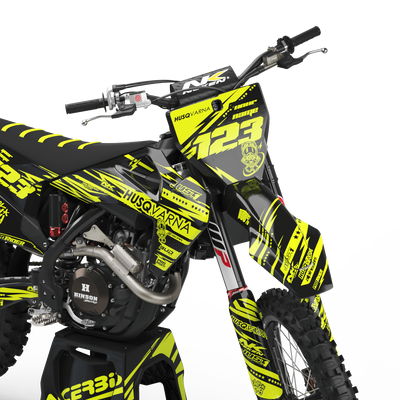FLUO Graphics Kit HUSQVARNA JUST1