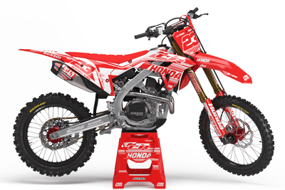 Graphics Kit HONDA DASH ONE RED
