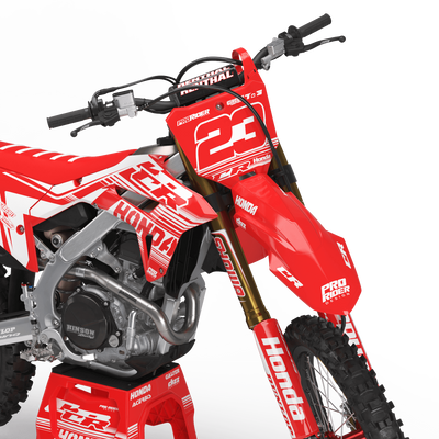 Graphics Kit HONDA DASH ONE RED