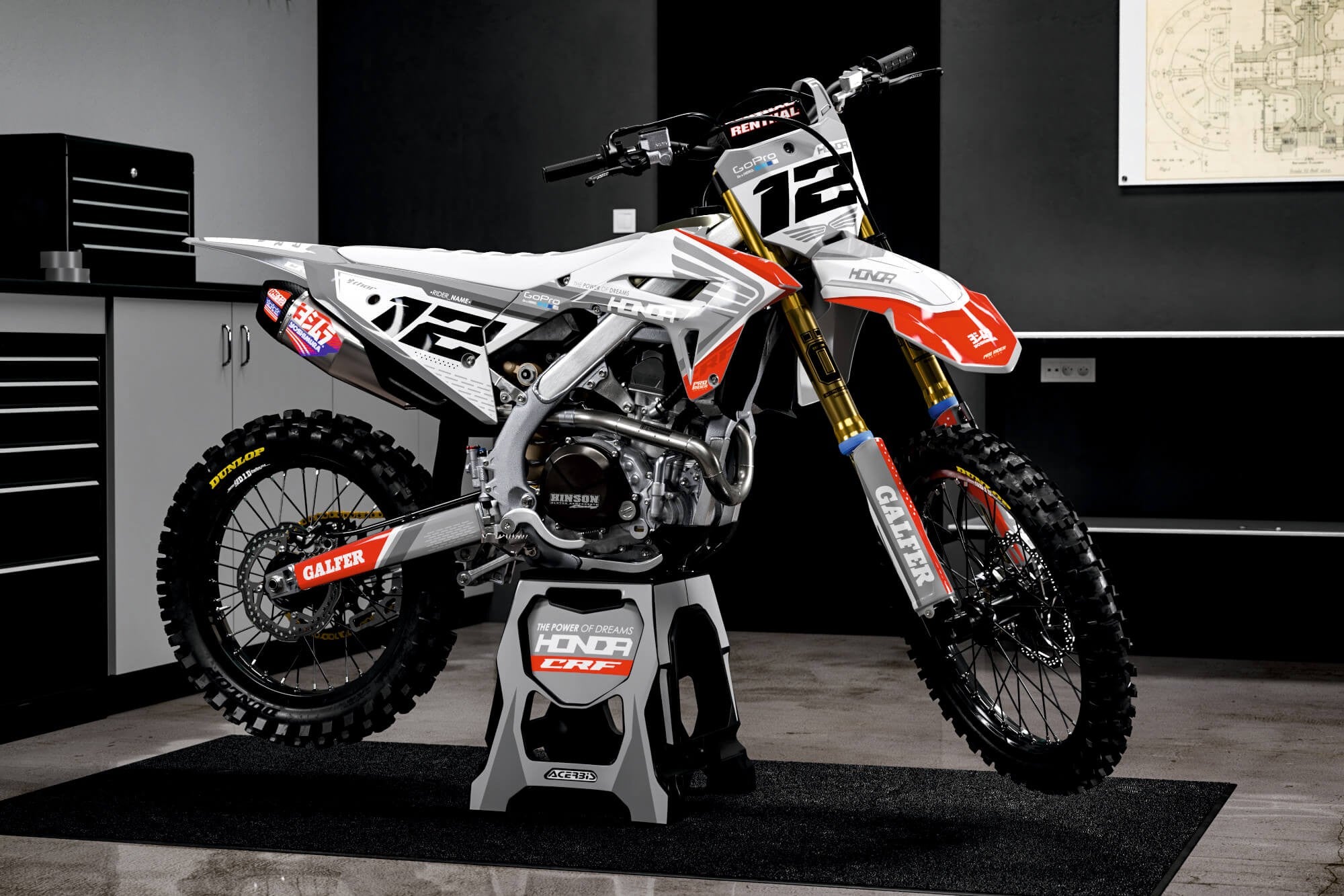 Graphics Kit HONDA SPIRIT