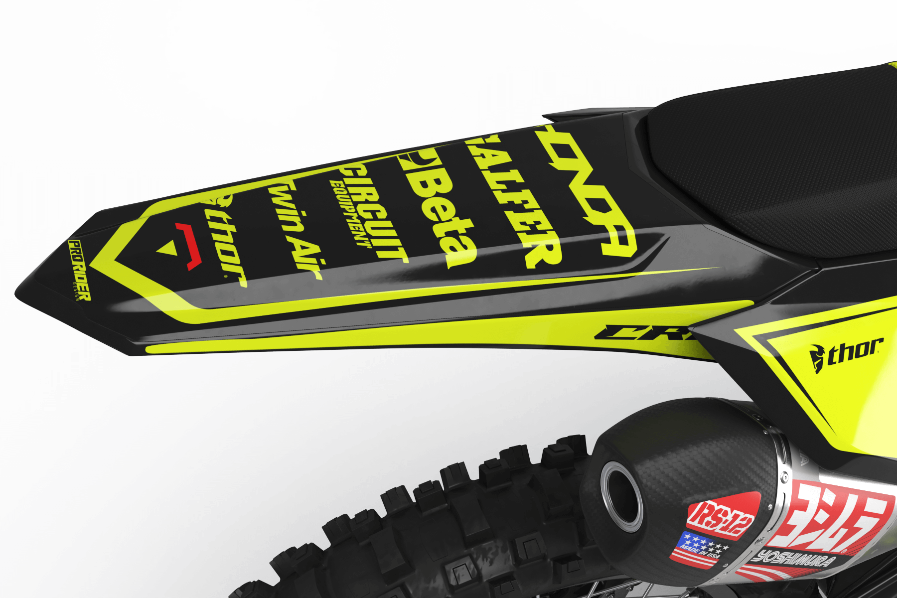Graphics Kit HONDA SPIRIT FLUO