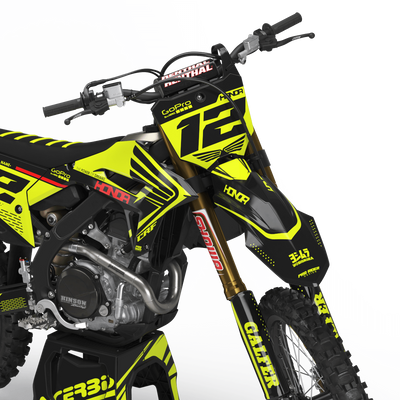 Graphics Kit HONDA SPIRIT FLUO