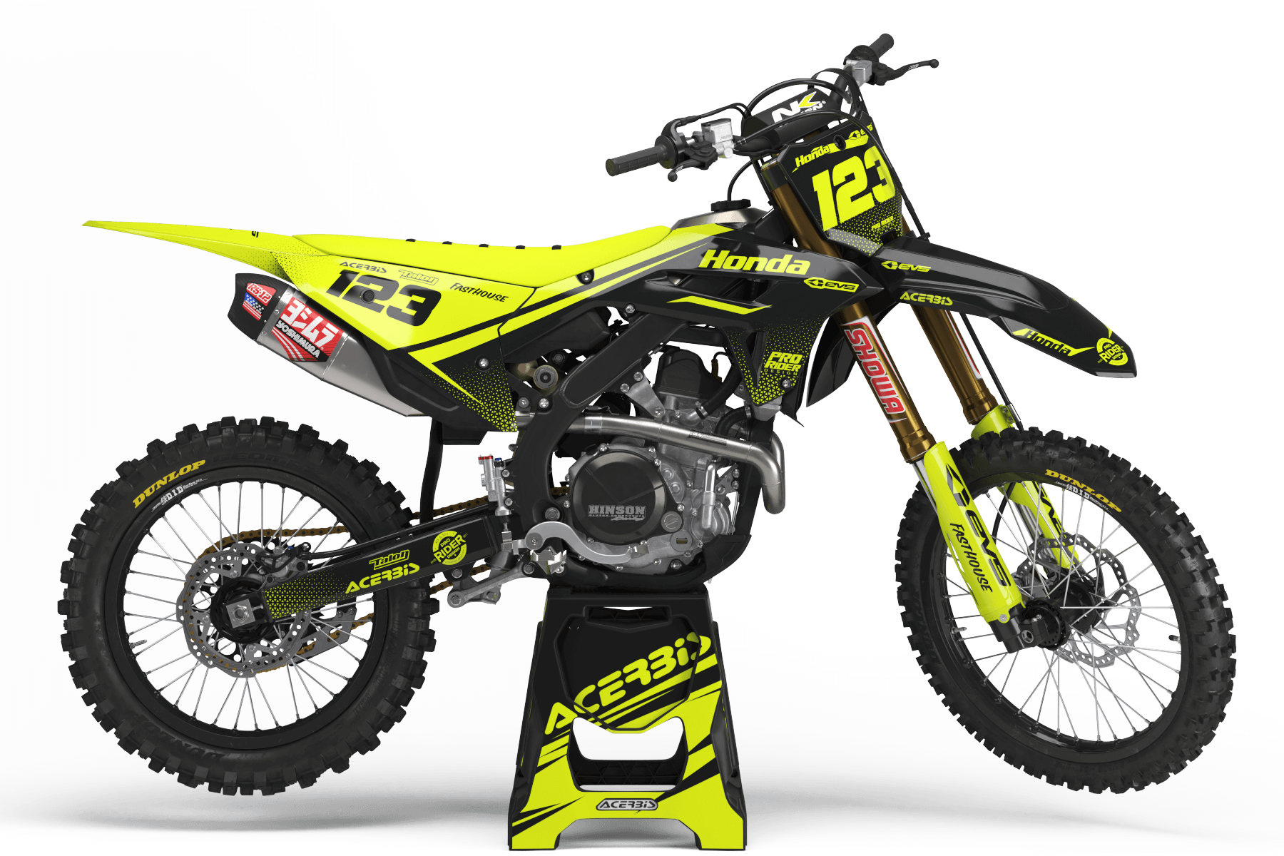 FLUO Graphics Kit HONDA EVS