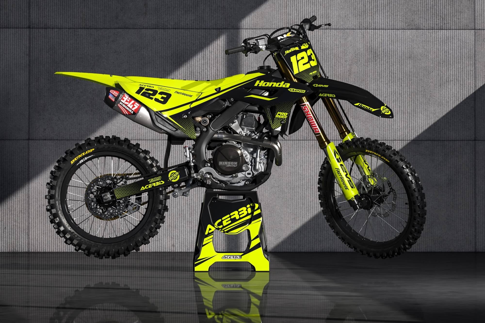 FLUO Graphics Kit HONDA EVS