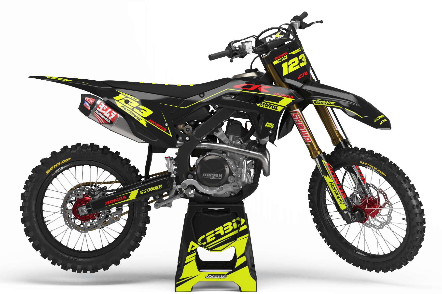 FLUO Graphics Kit HONDA CRUZ