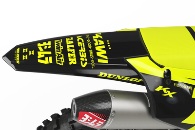 KAWASAKI Graphics Kit PRORIDER KAWI FLUO