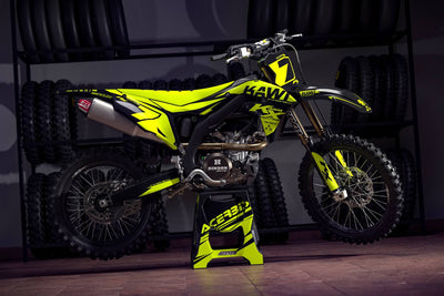 KAWASAKI Graphics Kit PRORIDER KAWI FLUO