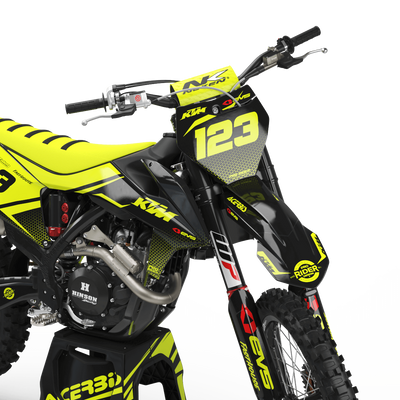 KTM Graphics Kit EVS FLUO