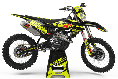 KTM Graphics Kit PLUG FLUO