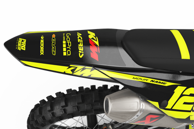 KTM Graphics Kit PLUG FLUO