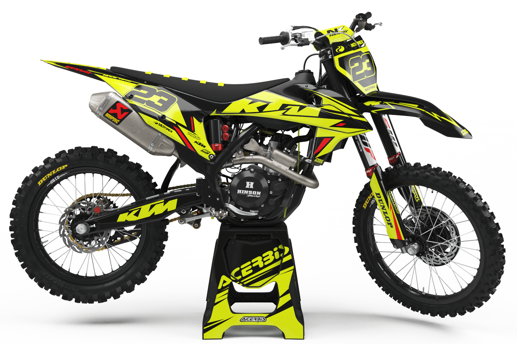 KTM Graphics Kit CORIFLA FLUO