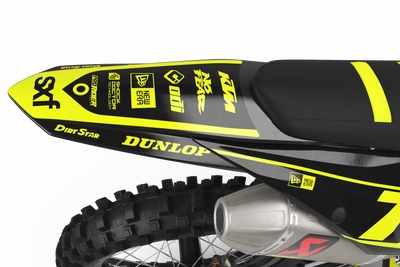 KTM Graphics Kit RIDER UNIK FLUO