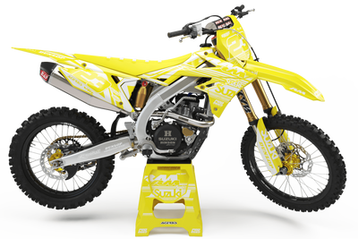SUZUKI Graphics kit FURIOUS YELLOWI