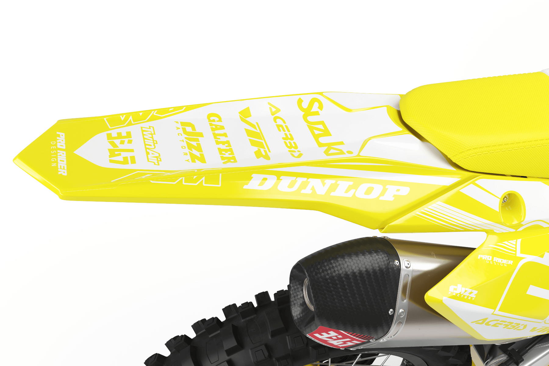 SUZUKI Graphics kit FURIOUS YELLOWI