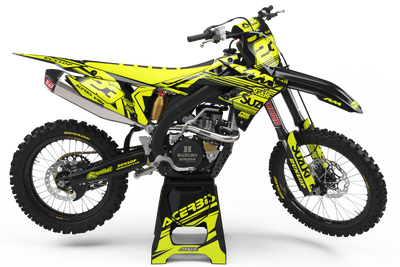 SUZUKI Graphics kit FURIOUS 2 FLUO
