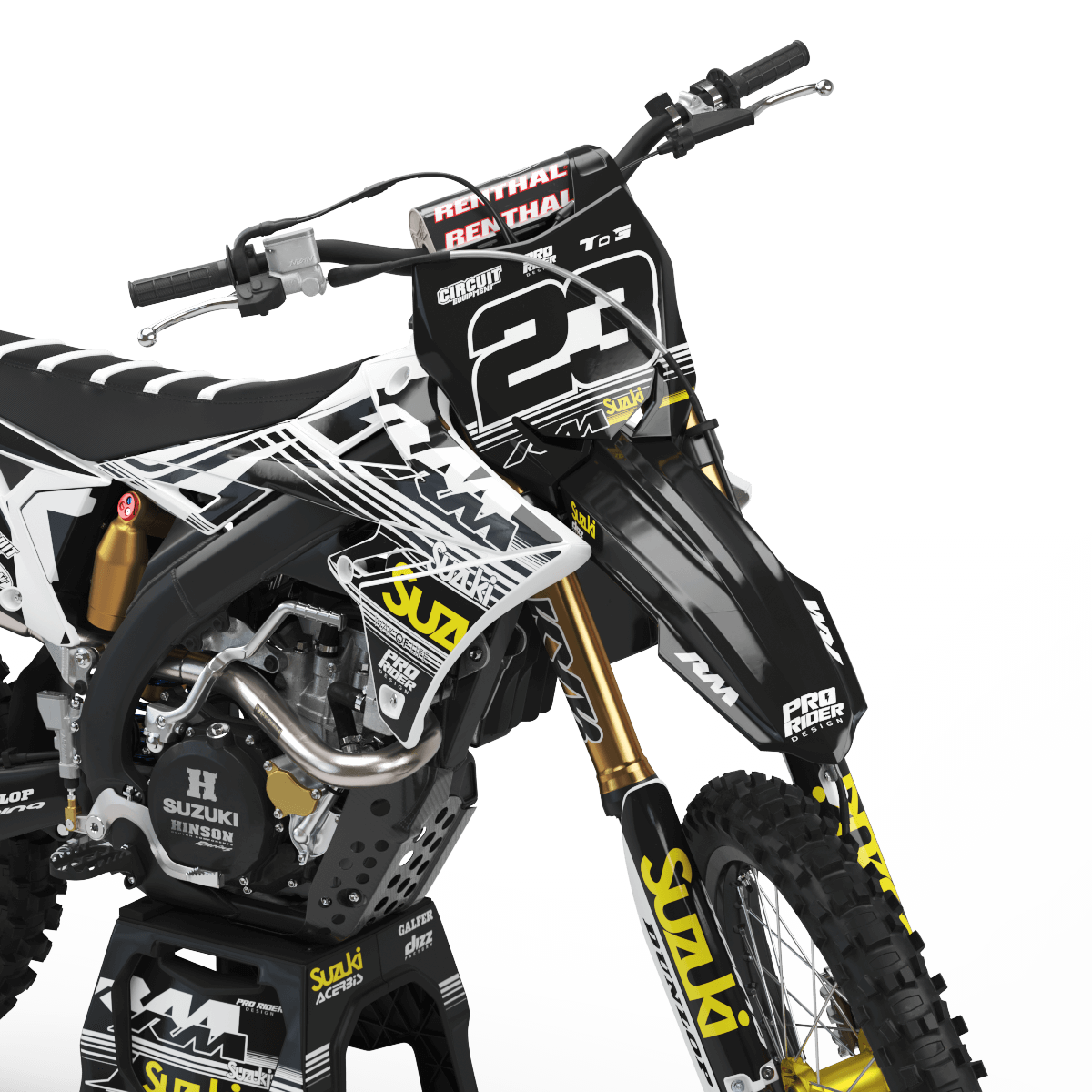 SUZUKI Graphics kit FURIOUS GROOVE
