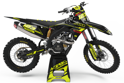 SUZUKI Graphics kit ONE SHOT FLUO