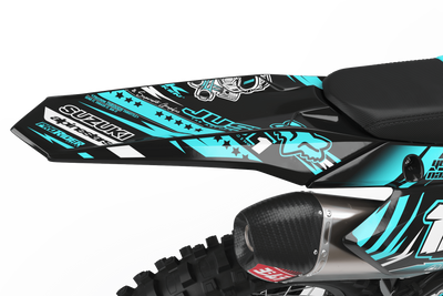 SUZUKI Graphics kit just1 BLUE