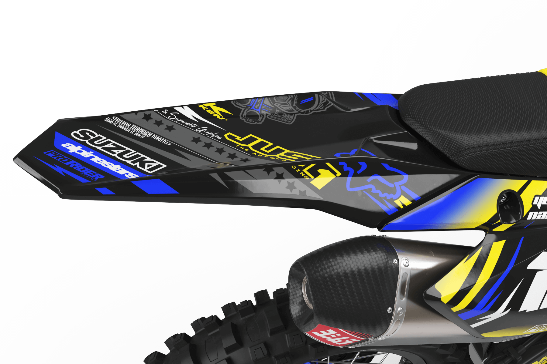 SUZUKI Graphics kit JUST1 OMB