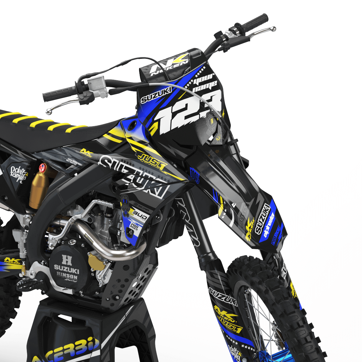 SUZUKI Graphics kit JUST1 OMB