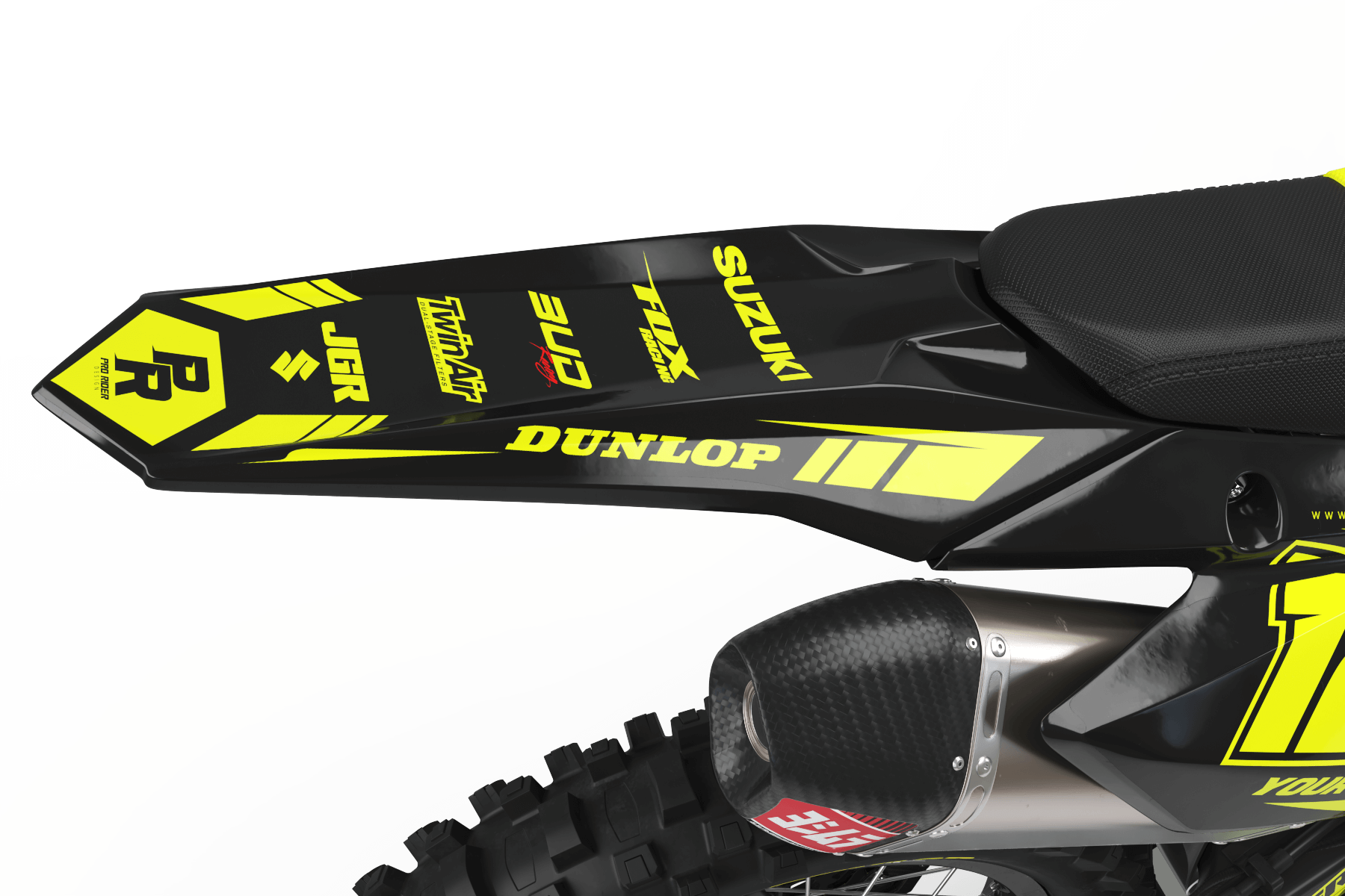 SUZUKI Graphics kit FLUO TWITCHY