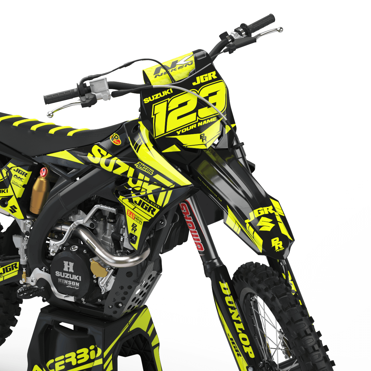 SUZUKI Graphics kit FLUO TWITCHY
