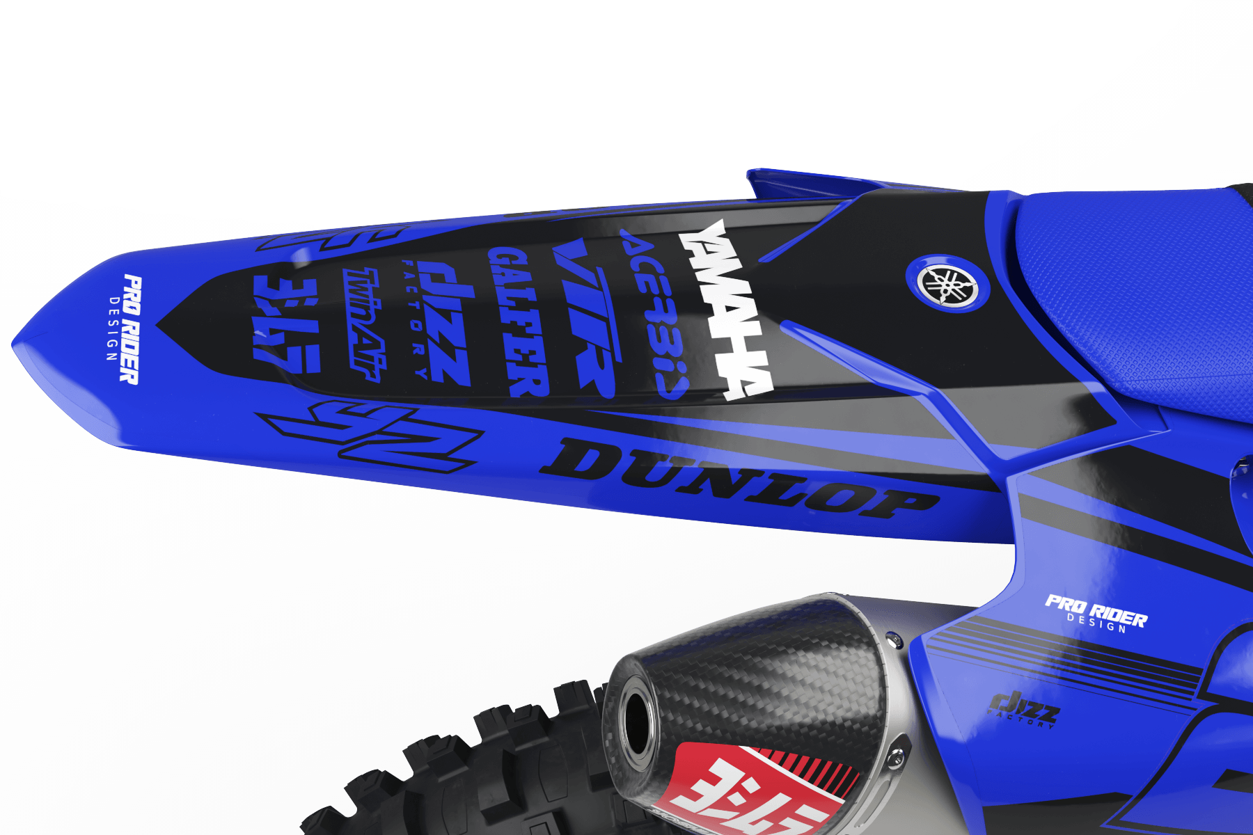 Graphics Kit YAMAHA VERTEX BLUE