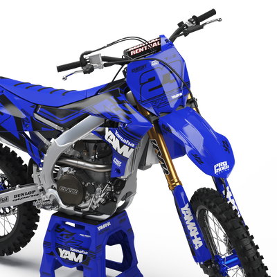 Graphics Kit YAMAHA VERTEX BLUE