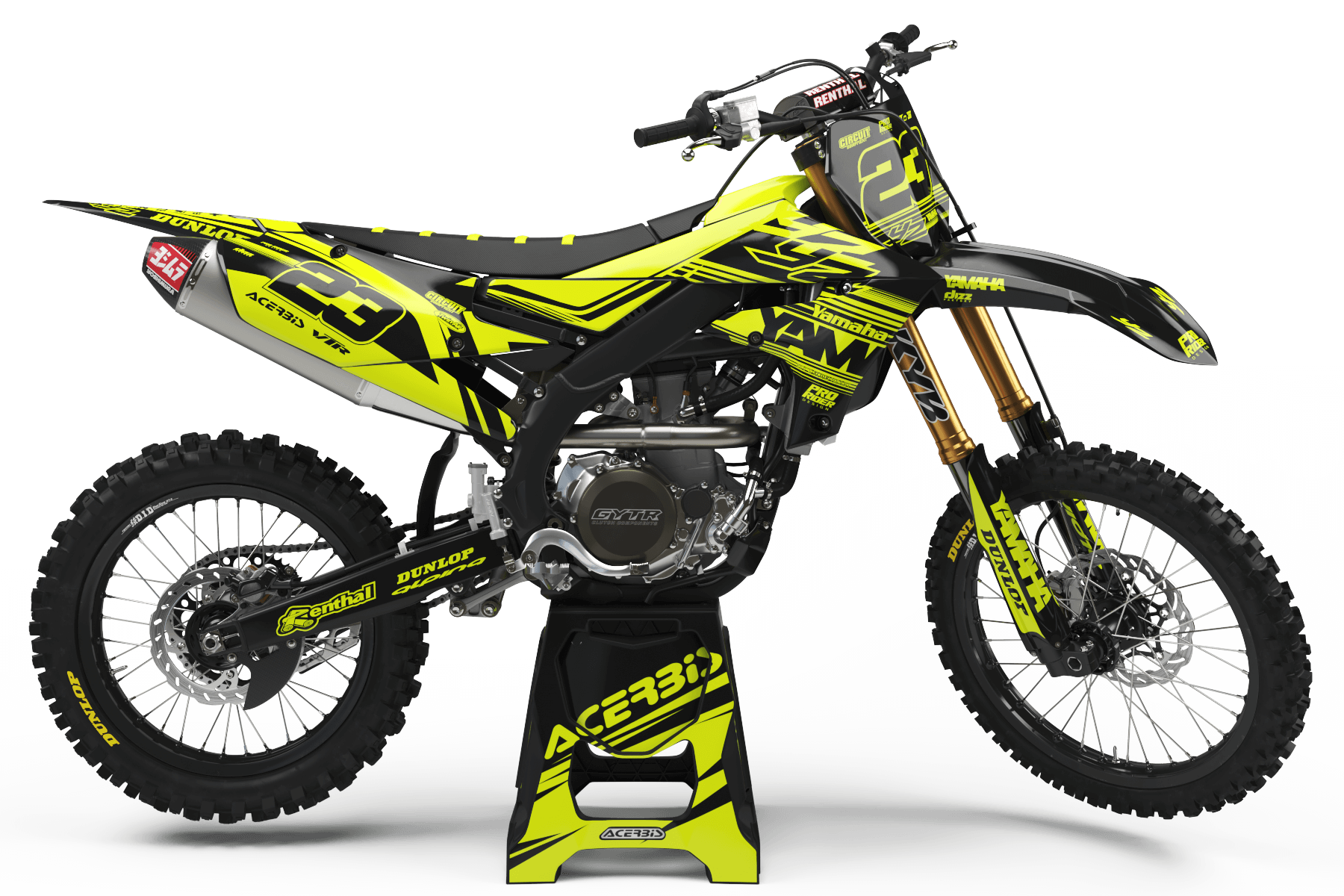 FLUO Graphics Kit YAMAHA URBAN CROSS
