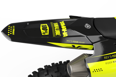 Graphics Kit FLUO YELLOW YAMAHA SEVEN