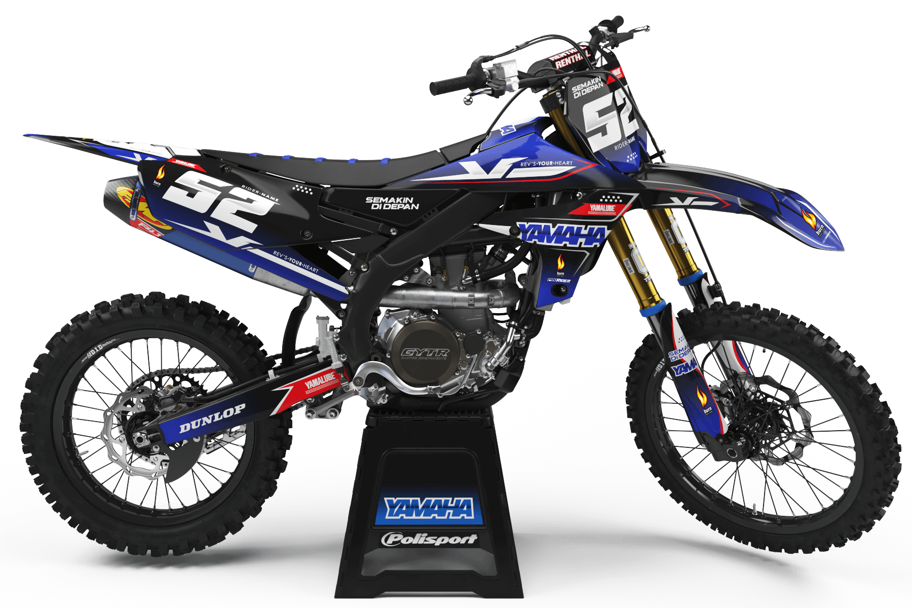 Graphics Kit YAMAHA DECALAB'S 52