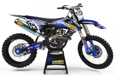 Graphics Kit BOXER BLUE : Add value to your Motocross and Quad