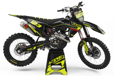 FLUO Graphics Kit HUSQVARNA VIVID 1.2