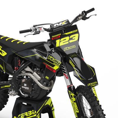 FLUO Graphics Kit HUSQVARNA VIVID 1.2