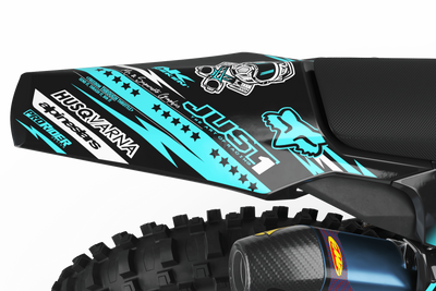 Graphics Kit HUSQVARNA PRD CYAN