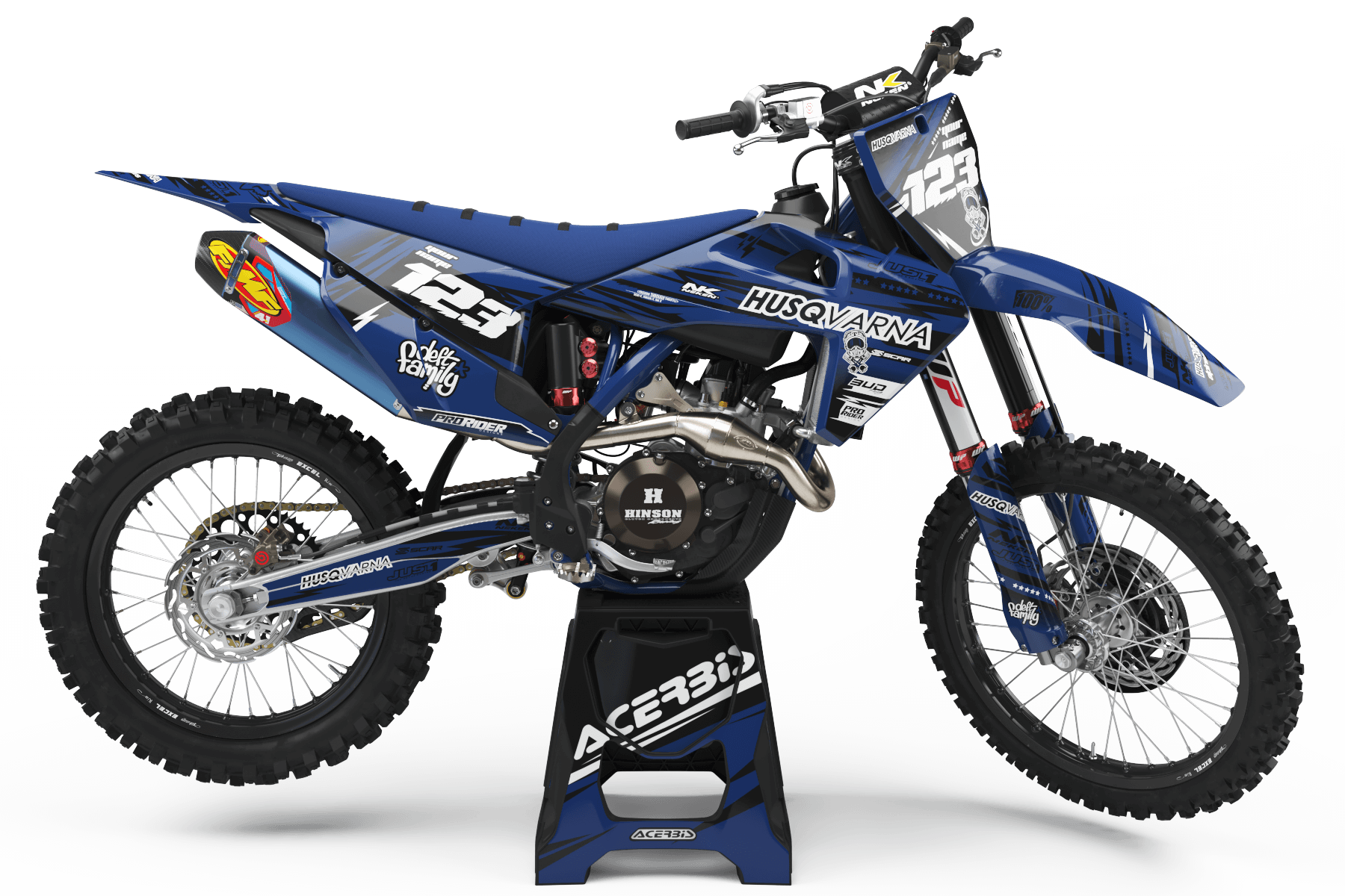 Graphics Kit HUSQVARNA REPLIKA SIM