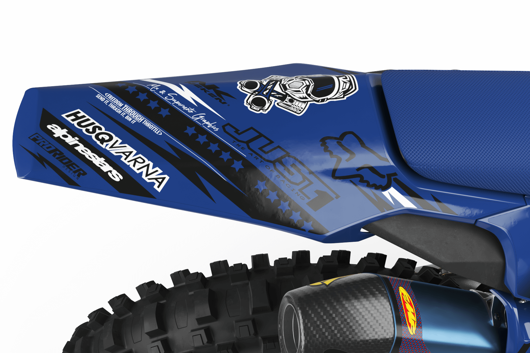Graphics Kit HUSQVARNA REPLIKA SIM