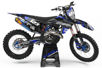 Graphics Kit HUSQVARNA REPLIKA STEEL