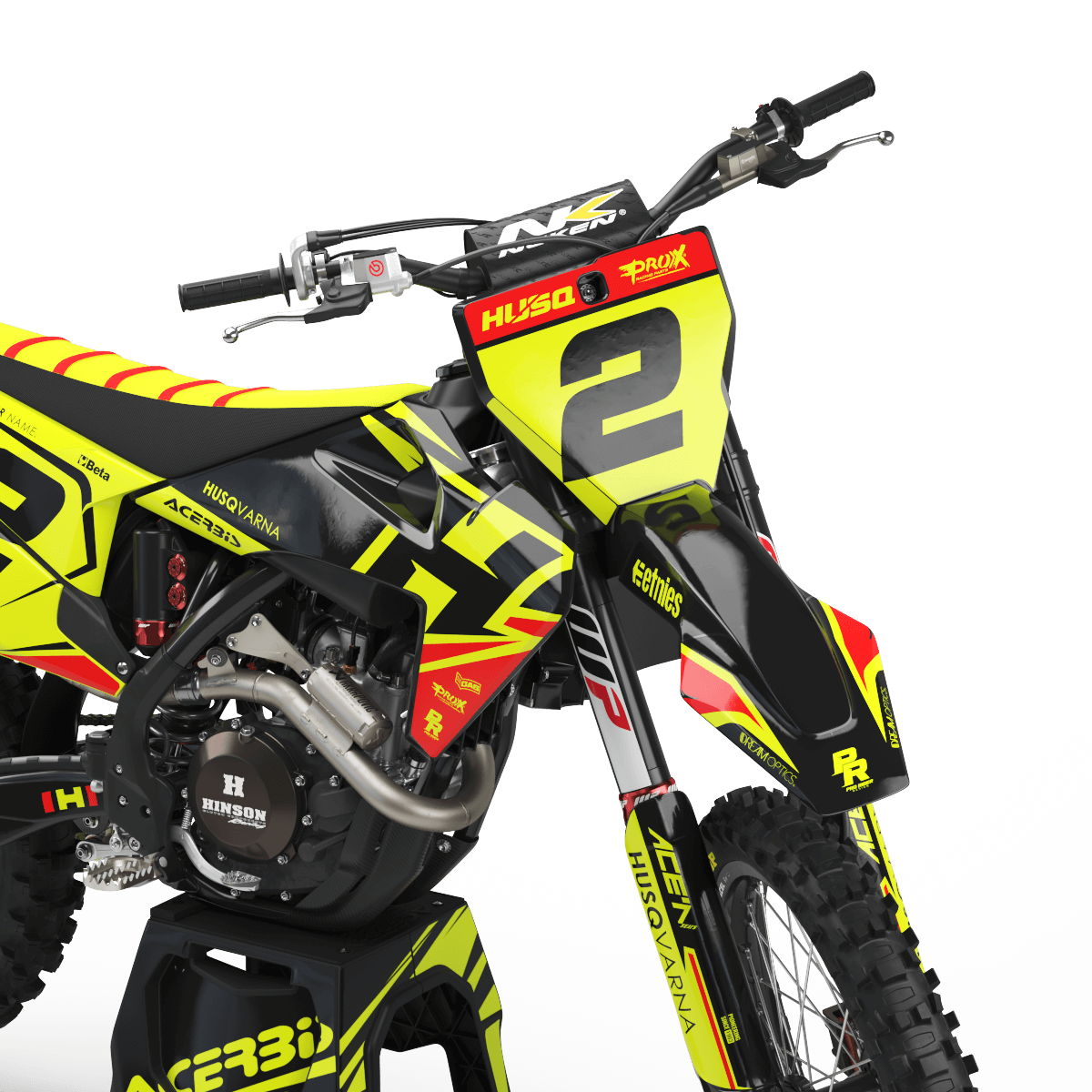 Graphics Kit HUSQVARNA ACE'N FLUO