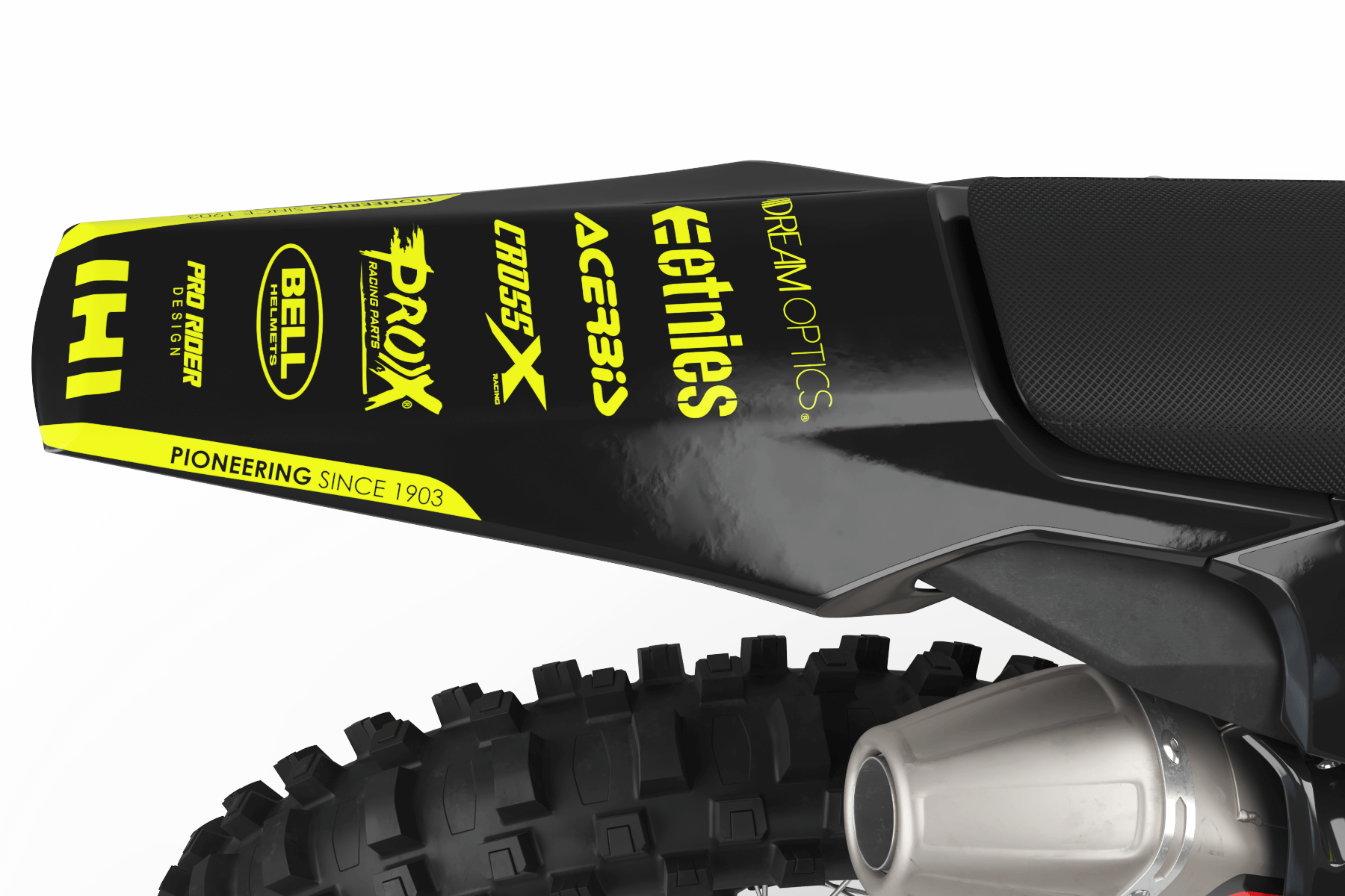 FLUO Graphics Kit HUSQVARNA  DIALIZ