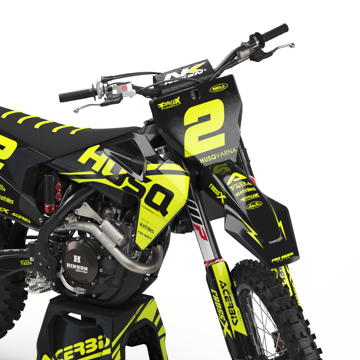 FLUO Graphics Kit HUSQVARNA  DIALIZ