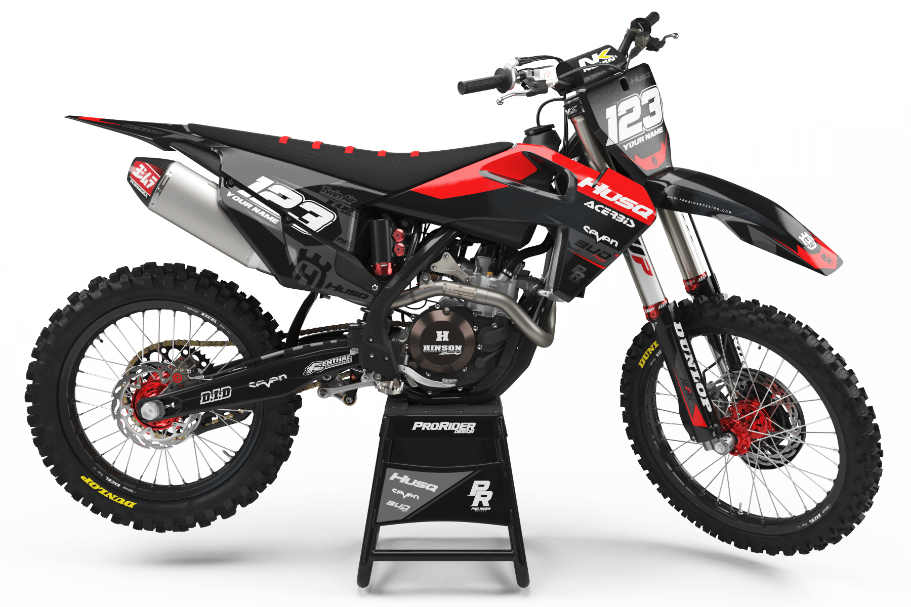 Graphics Kit HUSQVARNA SPIRIT RED