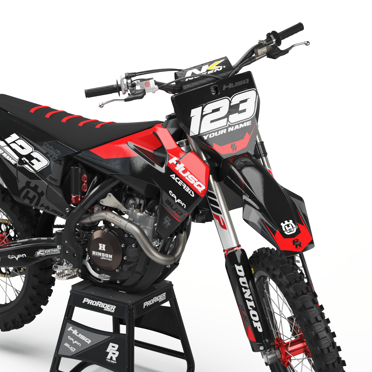 Graphics Kit HUSQVARNA SPIRIT RED