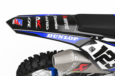 Dirt bike graphics kits honda FACTORY ENERGY Blue|Red: High quality