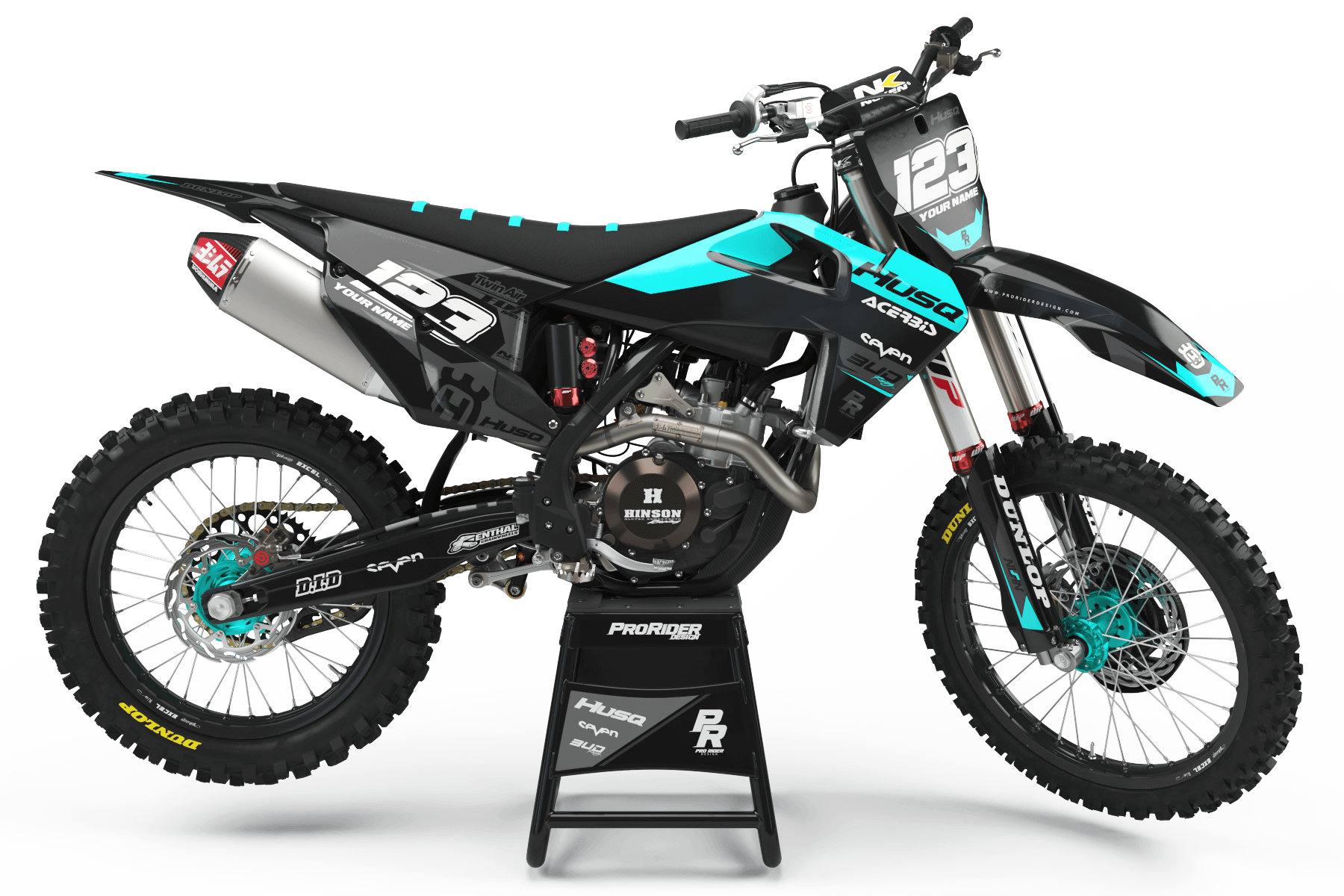Graphics Kit HUSQVARNA SPIRIT BLUE