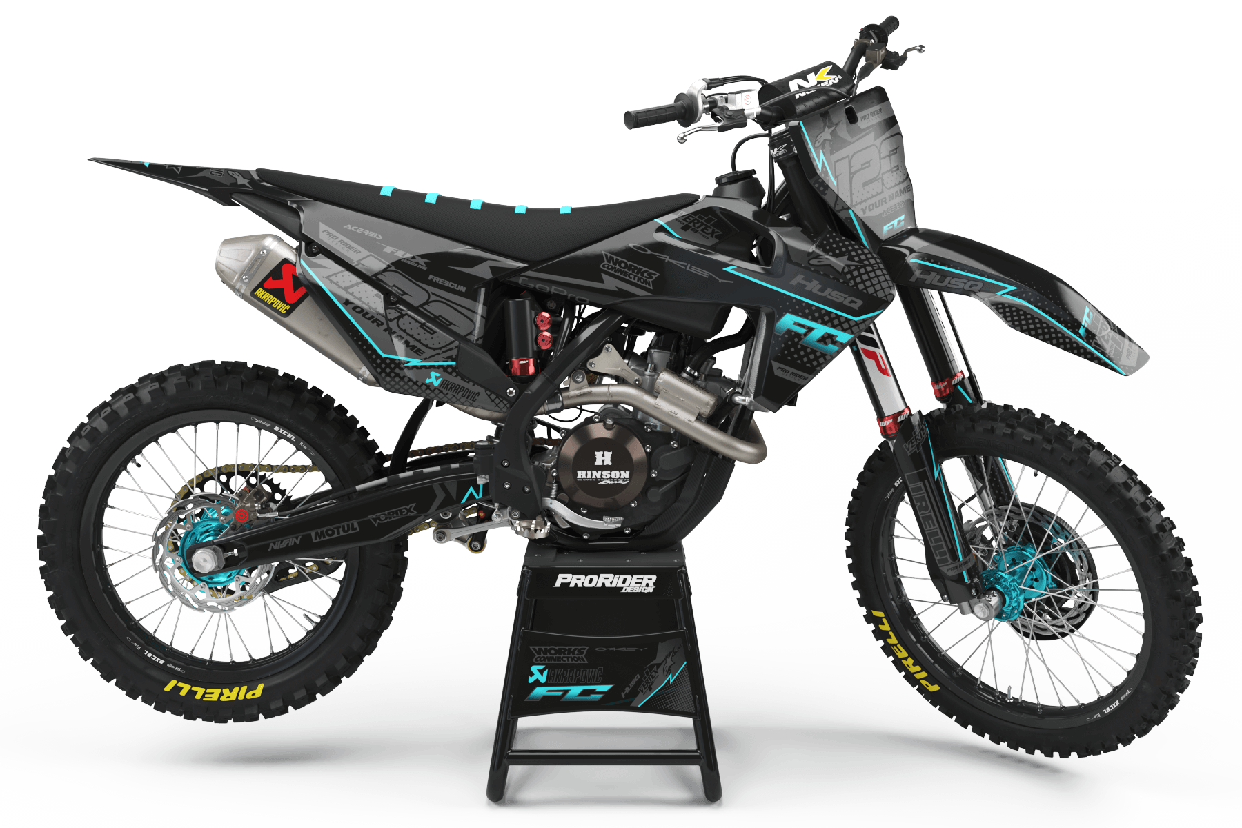 GRAPHICS Kit HUSQVARNA PRO RIDERS 1.2